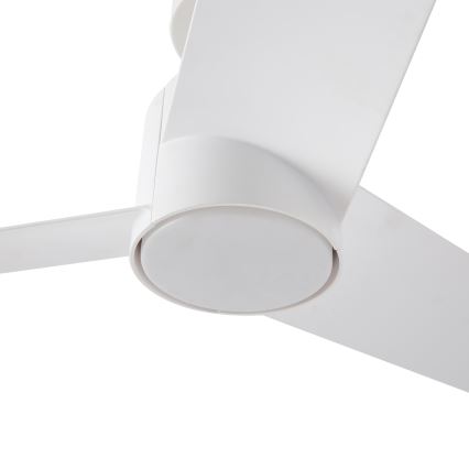 ZEVENTI - LED takfläkt ORVIETO LED/18W/230V 3000-6000K Wi-Fi Tuya vit + fjärrkontroll