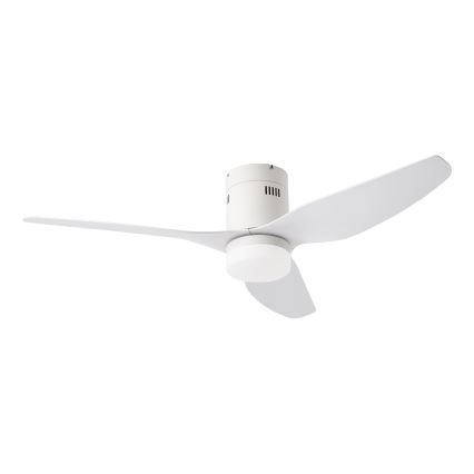 ZEVENTI - LED takfläkt PADUA LED/18W/230V 3000-6000K Wi-Fi Tuya vit + fjärrkontroll