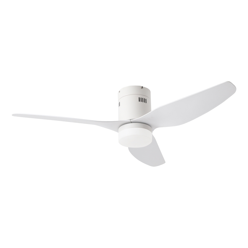ZEVENTI - LED takfläkt PADUA LED/18W/230V 3000-6000K Wi-Fi Tuya vit + fjärrkontroll