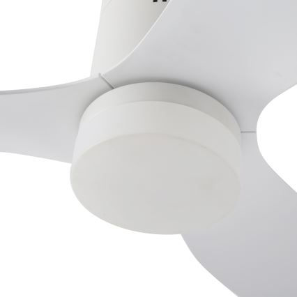 ZEVENTI - LED takfläkt PADUA LED/18W/230V 3000-6000K Wi-Fi Tuya vit + fjärrkontroll