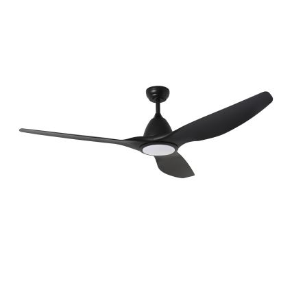 ZEVENTI - LED takfläkt URBINO LED/20W/230V 3000-6000K Wi-Fi Tuya svart + fjärrkontroll