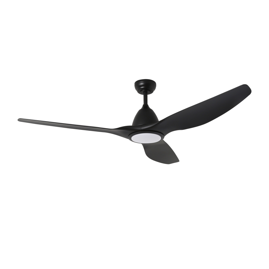 ZEVENTI - LED takfläkt URBINO LED/20W/230V 3000-6000K Wi-Fi Tuya svart + fjärrkontroll