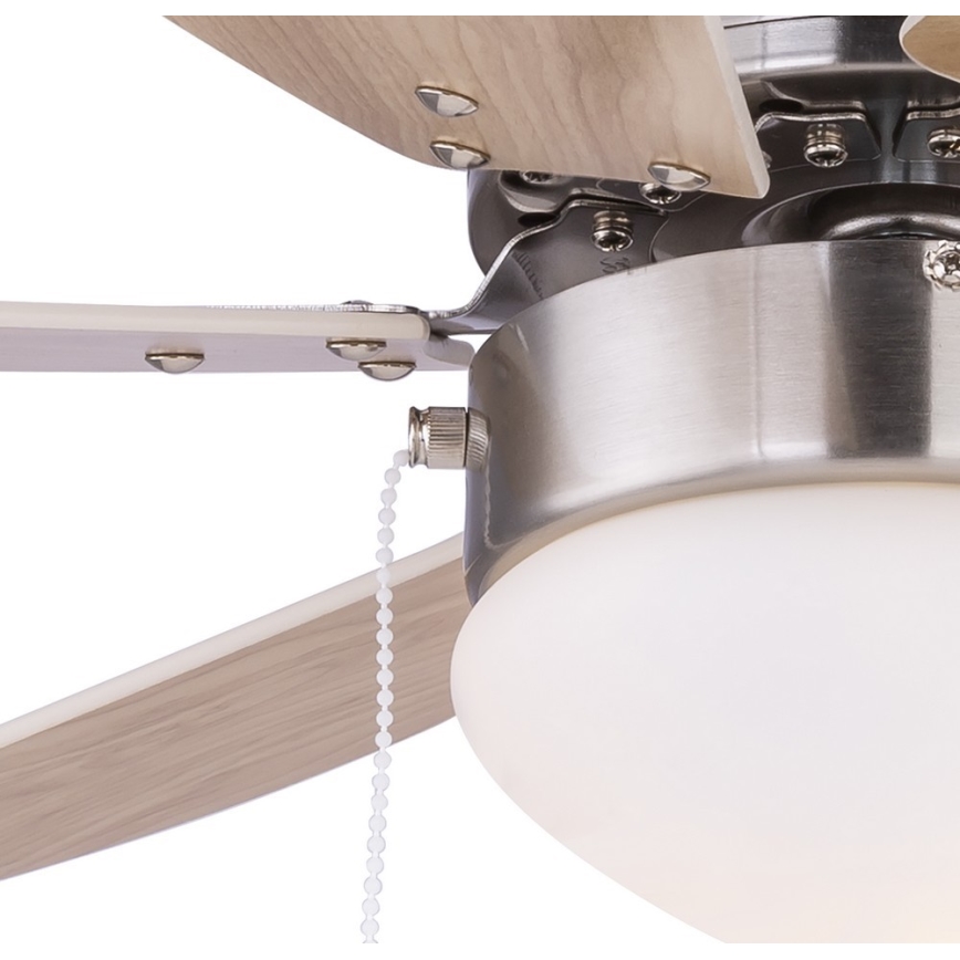 ZEVENTI - Takfläkt FAMARA 1xE14/60W/230V beige