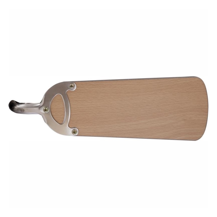 ZEVENTI - Takfläkt GALDANA 1xE27/60W/230V brun/beige