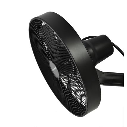 ZEVENTI - Väggfläkt FREEZE 50W/230V diameter 40 cm svart + fjärrkontroll