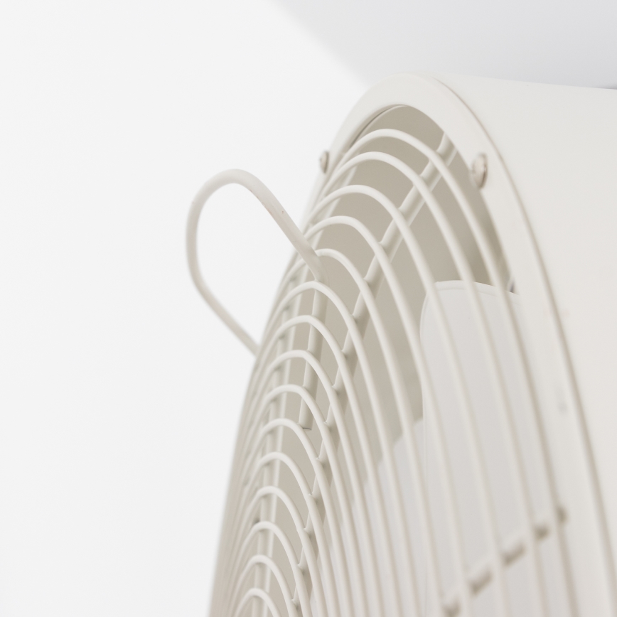 ZEVENTI - Väggfläkt FREEZE 50W/230V diameter 40 cm vit + fjärrkontroll