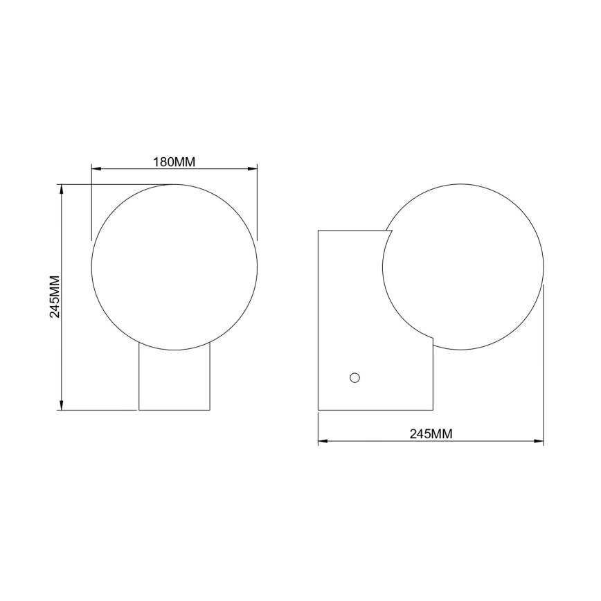 Zuma Line - Väggarmatur 1xE27/25W/230V guld