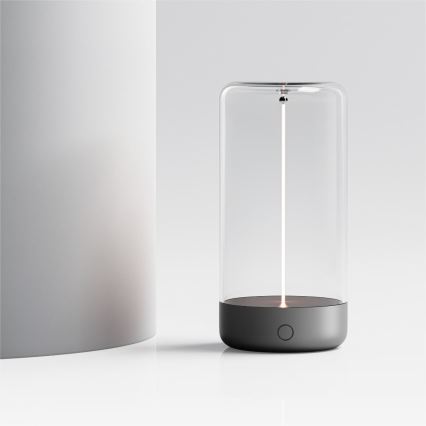 Zuma Line - LED Dimbart uppladdningsbart skrivbordslampa LED/0,5W/230V svart IP54