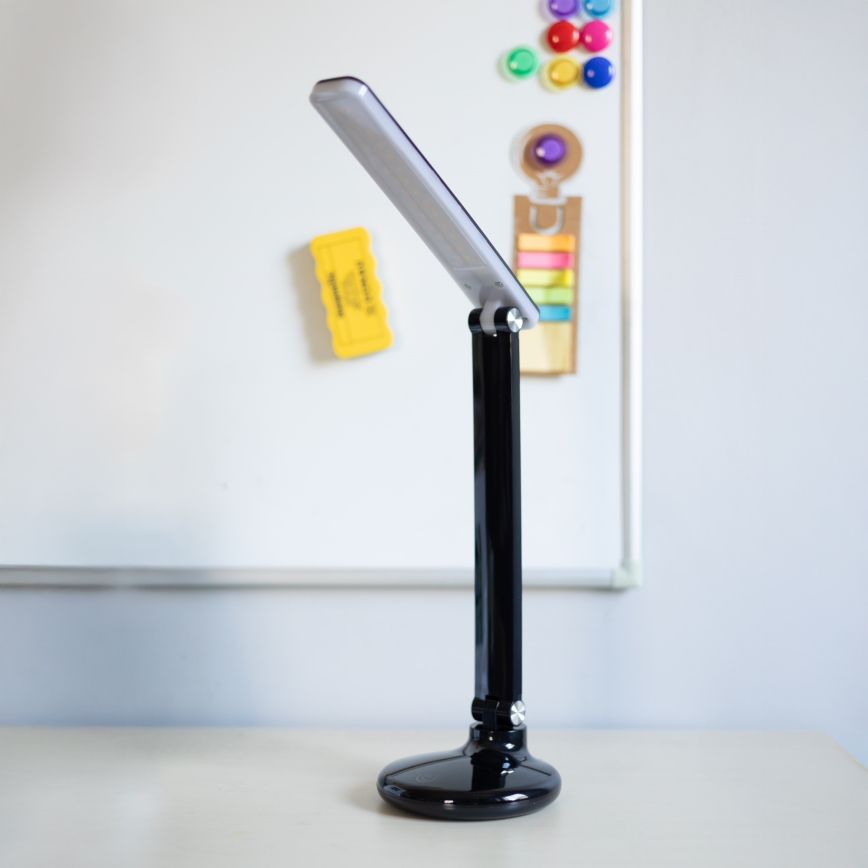 Zuma Line - LED Uppladdningsbar bordslampa LED/6W/1200 mAh 3000/4500/6000K CRI 90 svart
