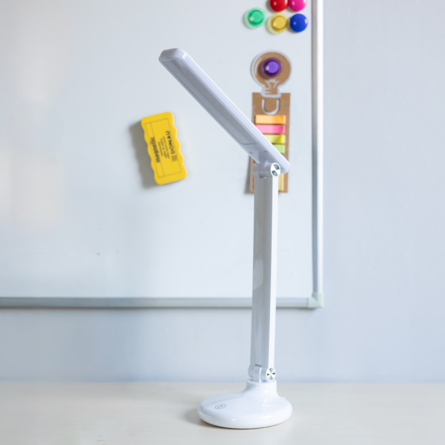 Zuma Line - LED Uppladdningsbar bordslampa LED/6W/1200 mAh 3000/4500/6000K vit