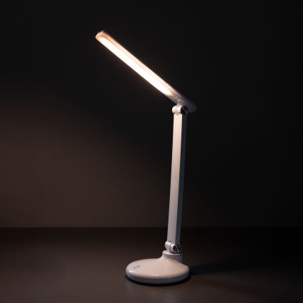 Zuma Line - LED Uppladdningsbar bordslampa LED/6W/1200 mAh 3000/4500/6000K vit