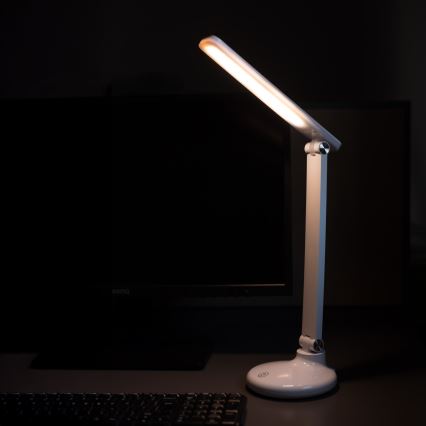 Zuma Line - LED Uppladdningsbar bordslampa LED/6W/1200 mAh 3000/4500/6000K vit