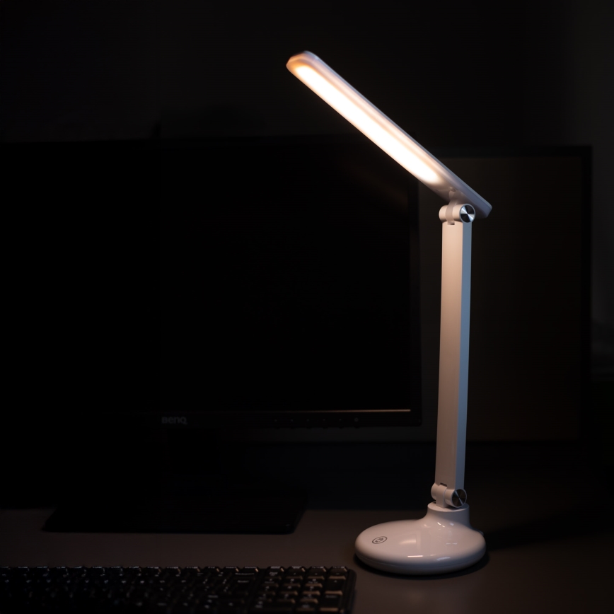 Zuma Line - LED Uppladdningsbar bordslampa LED/6W/1200 mAh 3000/4500/6000K vit