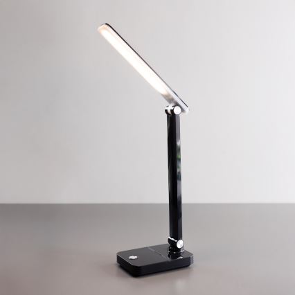 Zuma Line - LED Uppladdningsbar bordslampa LED/8W/1200 mAh 3000/4500/6000K svart
