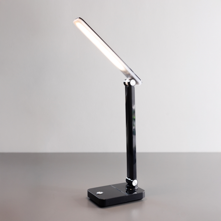 Zuma Line - LED Uppladdningsbar bordslampa LED/8W/1200 mAh 3000/4500/6000K svart