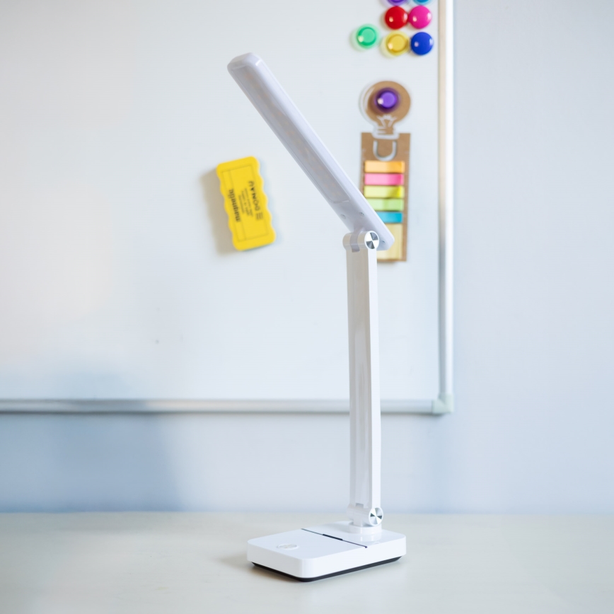 Zuma Line - LED Uppladdningsbar bordslampa LED/8W/1200 mAh 3000/4500/6000K vit