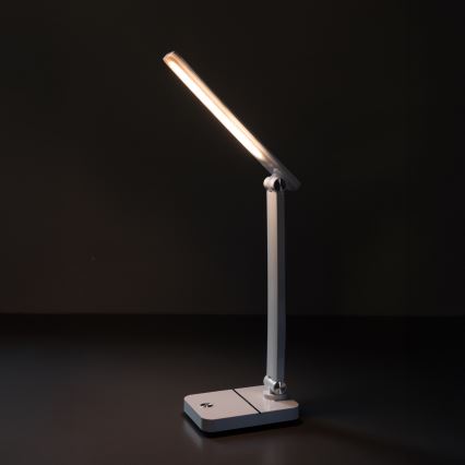 Zuma Line - LED Uppladdningsbar bordslampa LED/8W/1200 mAh 3000/4500/6000K vit
