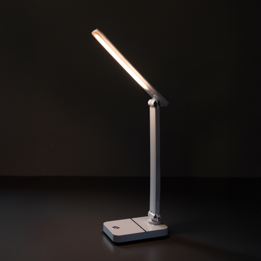 Zuma Line - LED Uppladdningsbar bordslampa LED/8W/1200 mAh 3000/4500/6000K vit