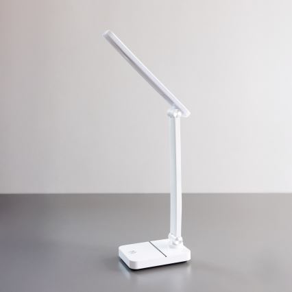 Zuma Line - LED Uppladdningsbar bordslampa LED/8W/1200 mAh 3000/4500/6000K vit