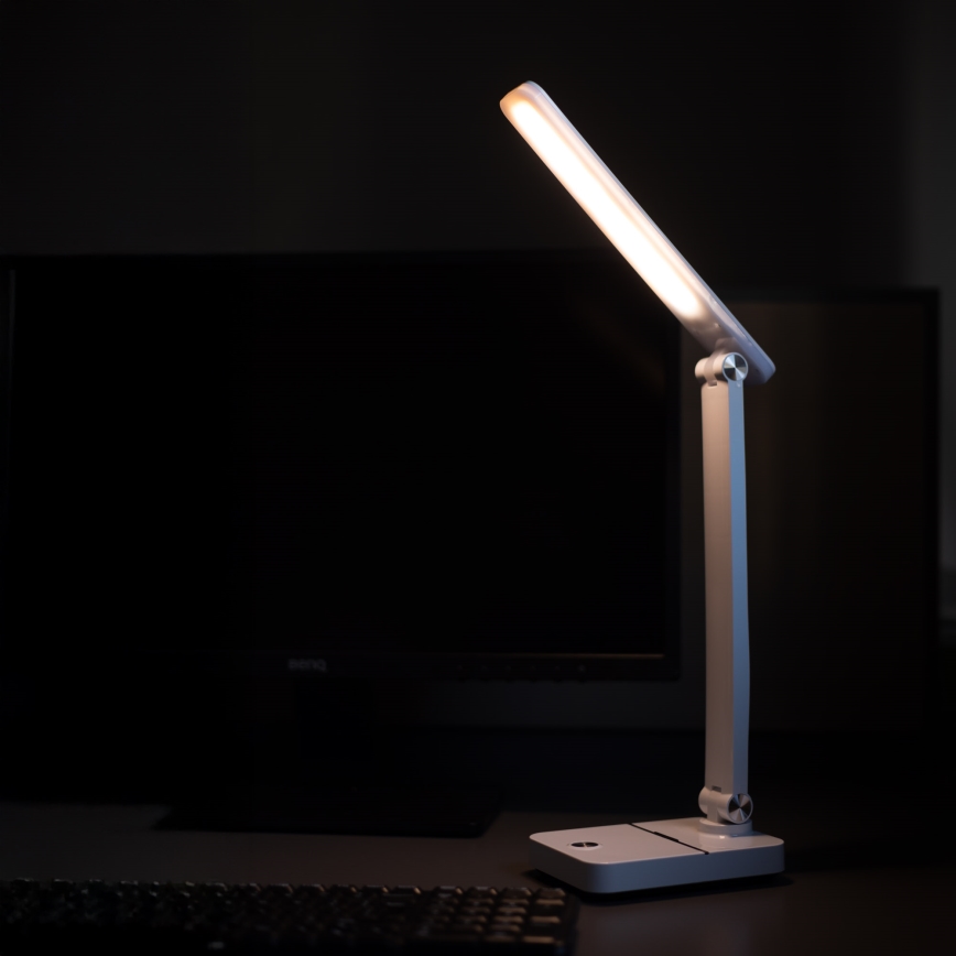 Zuma Line - LED Uppladdningsbar bordslampa LED/8W/1200 mAh 3000/4500/6000K vit