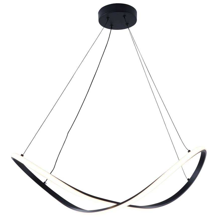 Zuma Line - LED ljuskrona med textilsladd LED/45W/230V 3000/4000/6000K svart