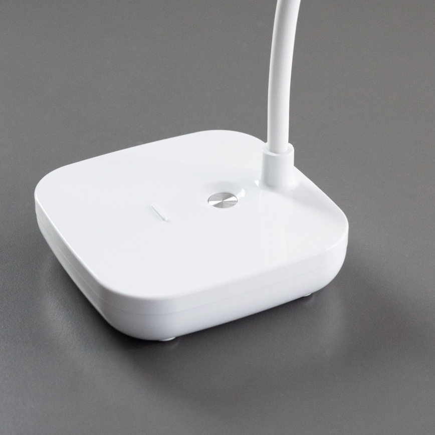 Zuma Line - LED Uppladdningsbar bordslampa LED/7W/1200 mAh 3000/4500/6000K vit