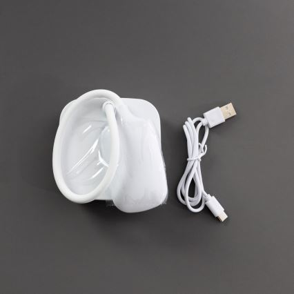 Zuma Line - LED Uppladdningsbar bordslampa LED/7W/1200 mAh 3000/4500/6000K vit