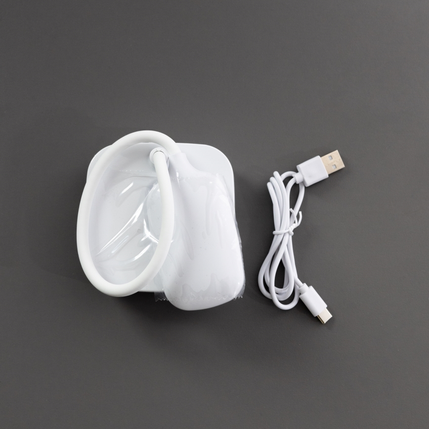 Zuma Line - LED Uppladdningsbar bordslampa LED/7W/1200 mAh 3000/4500/6000K vit