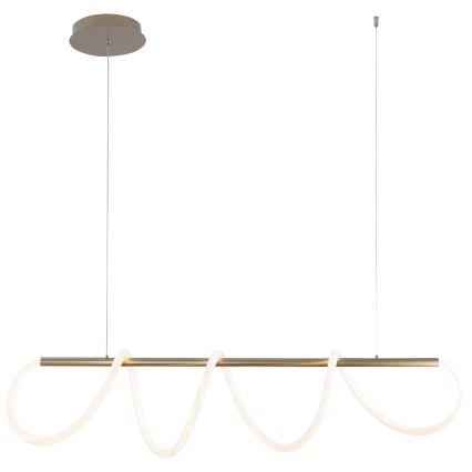 Zuma Line - LED ljuskrona med textilsladd LED/45W/230V 3000/4000/6000K guld
