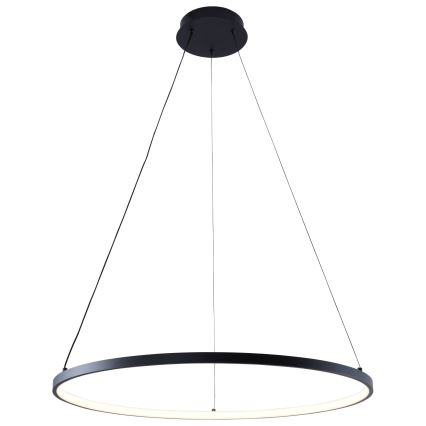 Zuma Line - LED ljuskrona med textilsladd LED/28W/230V 3000/4000/6000K diameter 60 cm svart