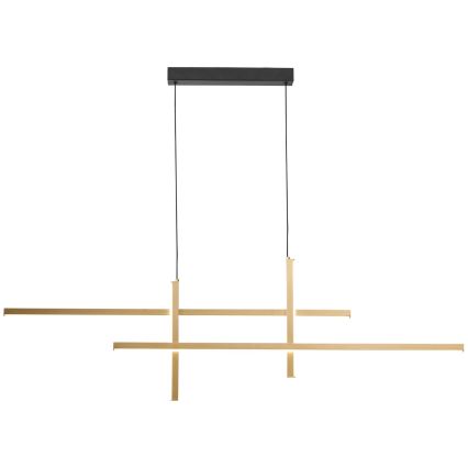 Zuma Line - LED ljuskrona med textilsladd LED/42W/230V 3000/4000/6000K guld