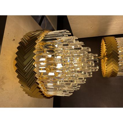 Zuma Line - Ljuskrona på kedja 9xE14/40W/230V guld