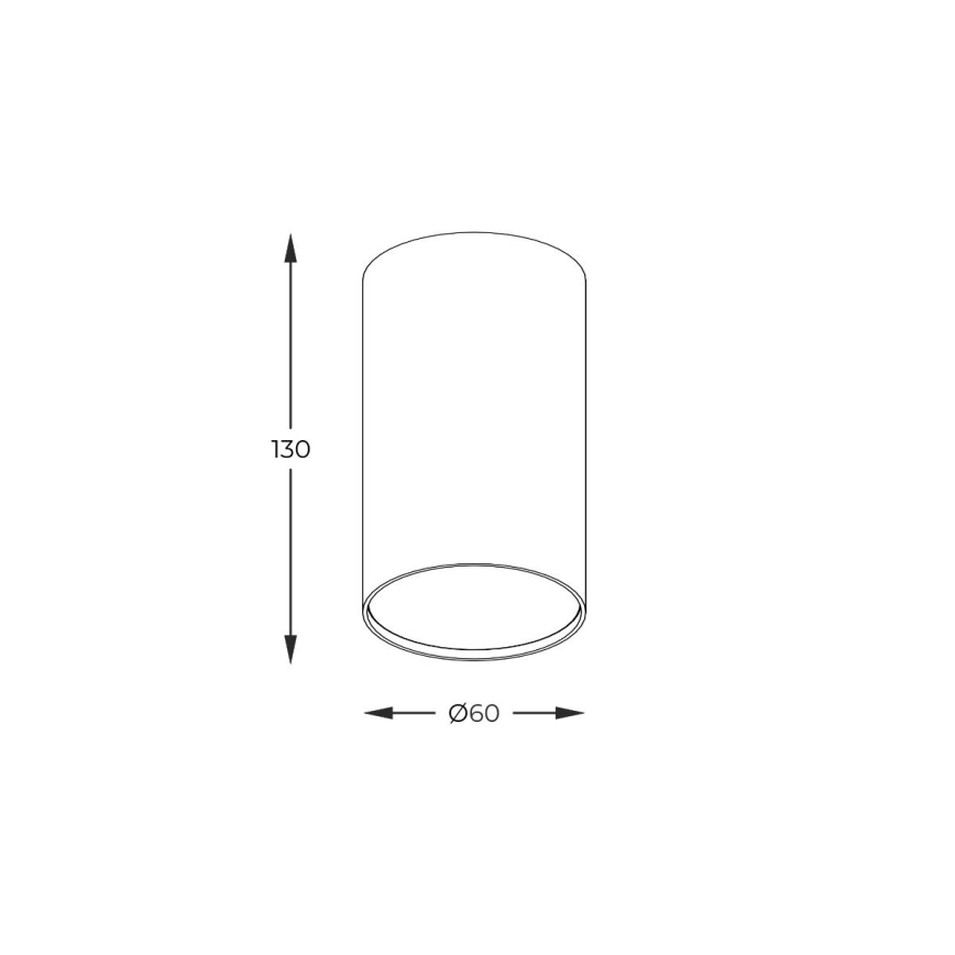 Zuma Line - Spotlampa 1xGU10/50W/230V ek