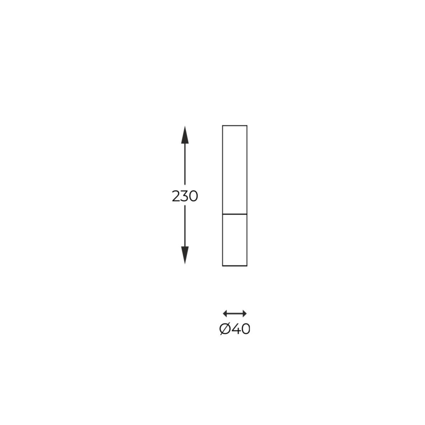 Zuma Line - Spotlampa 1xG9/28W/230V 23 cm ek
