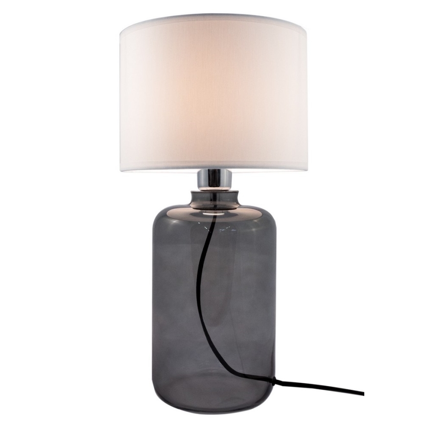 Zuma Line - Bordslampa  1xE27/40W/230V vit /svart 