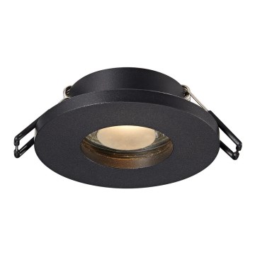 Zuma Line - Badrum infälld lampa 1xGU10/50W/230V IP54 svart