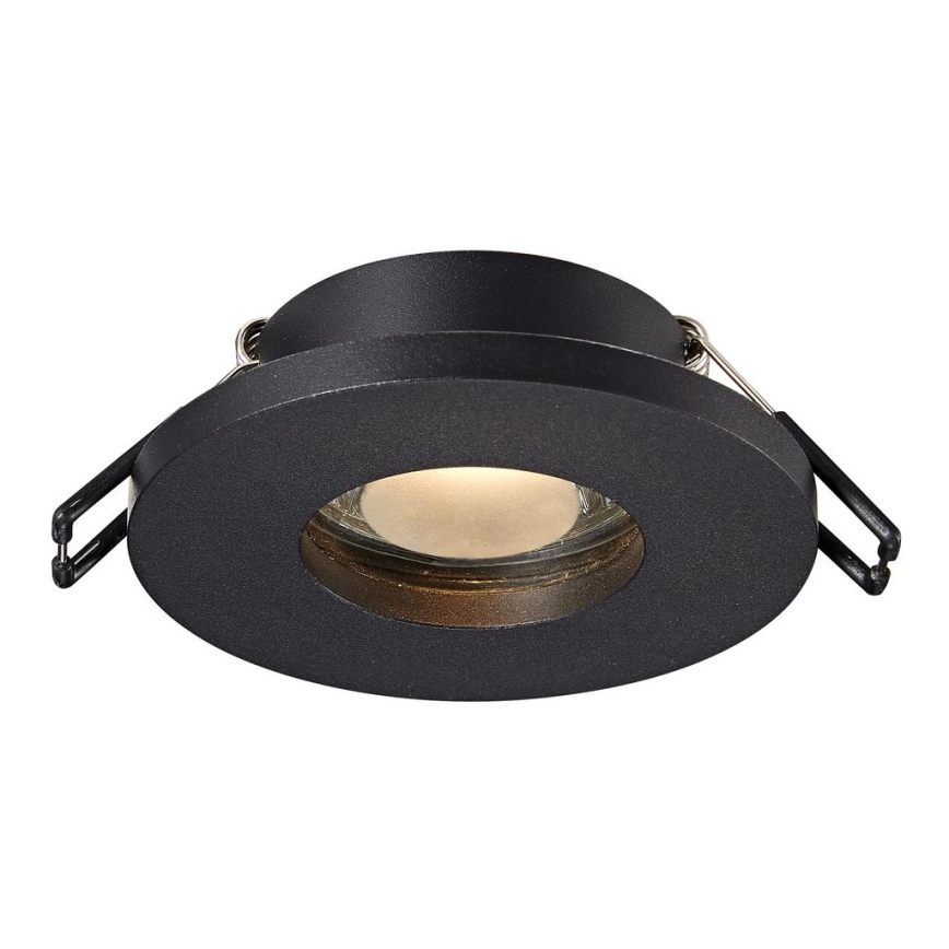 Zuma Line - Badrum infälld lampa 1xGU10/50W/230V IP54 svart