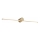 Zuma Line - Badrumsspegel med LED-belysning LED/8W/230V 60 cm IP44 guld