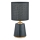 Zuma Line - Bordslampa 1xE14/40W/230V svart/guld/marmordekor