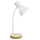 Zuma Line - Bordslampa 1xE27/40W/230V vit/ek