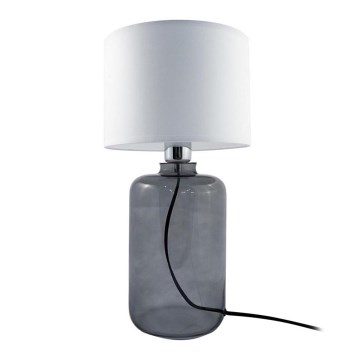 Zuma Line - Bordslampa  1xE27/40W/230V vit /svart 