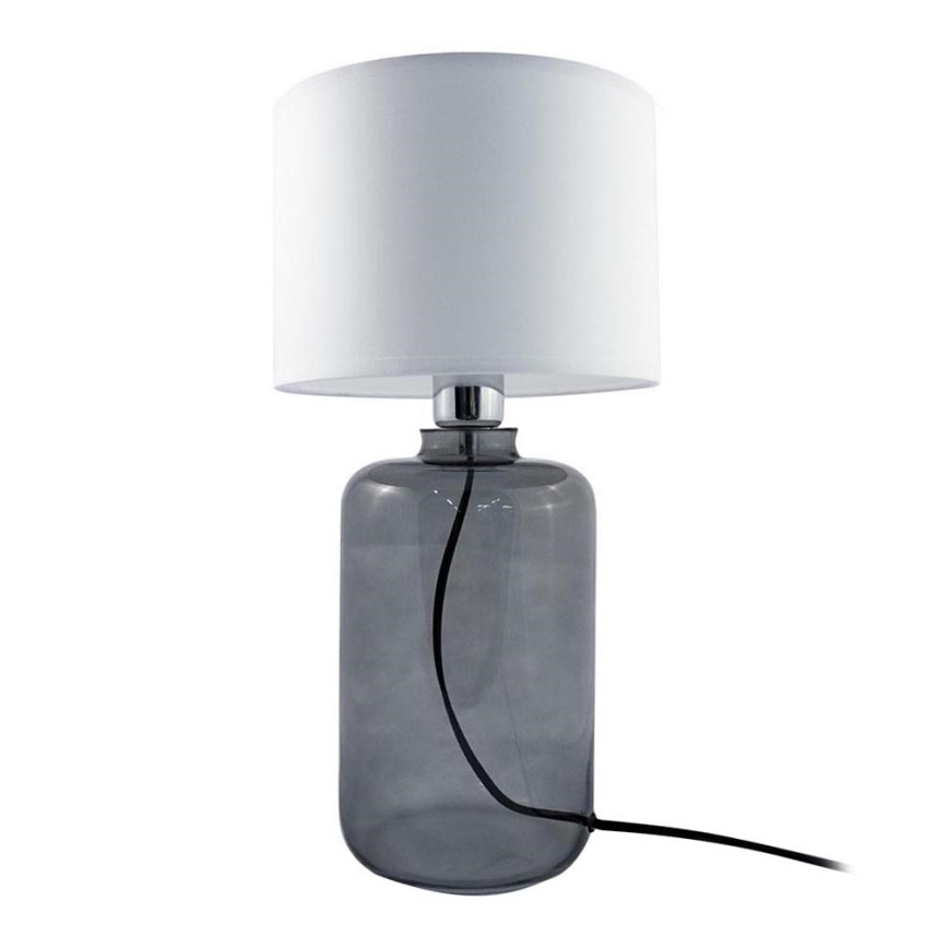 Zuma Line - Bordslampa  1xE27/40W/230V vit /svart 