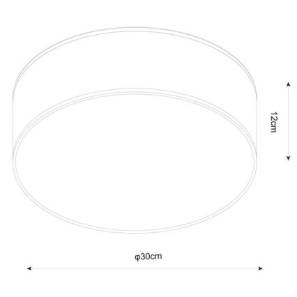 Zuma Line - Taklampa CLARA 2xE14/40W/230V svart 