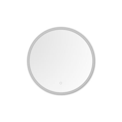 Zuma Line - LED Badrum vägg spegel med bakbelysning LED/24W/230V 3000/4000/6000K diameter 60 cm IP44 vit