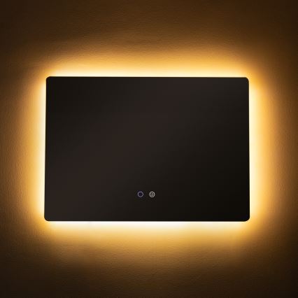 Zuma Line - LED Badrum uppvärmd vägg spegel med bakbelysning LED/24W/230V 3000/4000/6000K 70x50 cm IP44