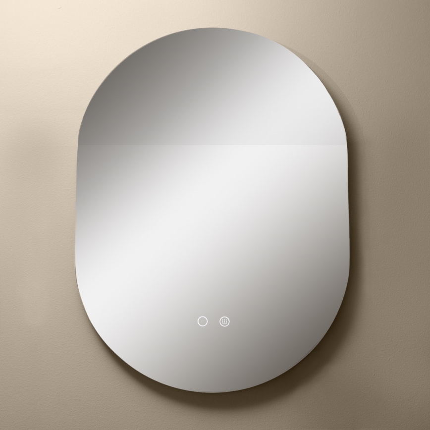 Zuma Line - LED Badrum uppvärmd vägg spegel med bakbelysning LED/24W/230V 3000/4000/6000K 70x50 cm IP44