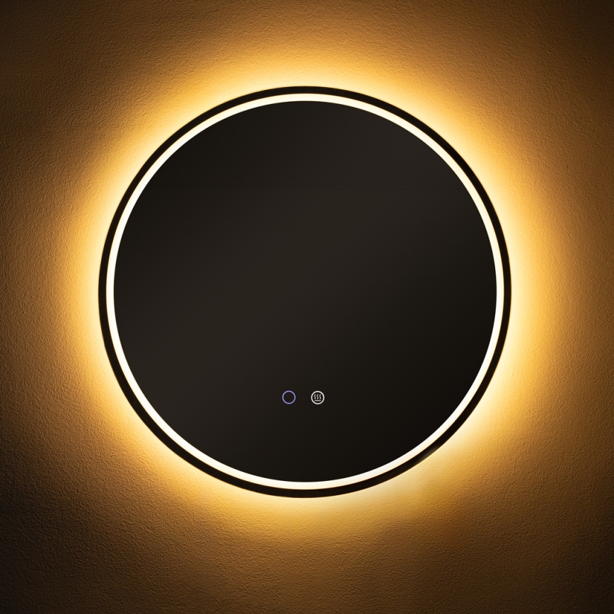 Zuma Line - LED Badrum uppvärmd vägg spegel med bakbelysning LED/24W/230V 3000/4000/6000K diameter 60 cm IP44