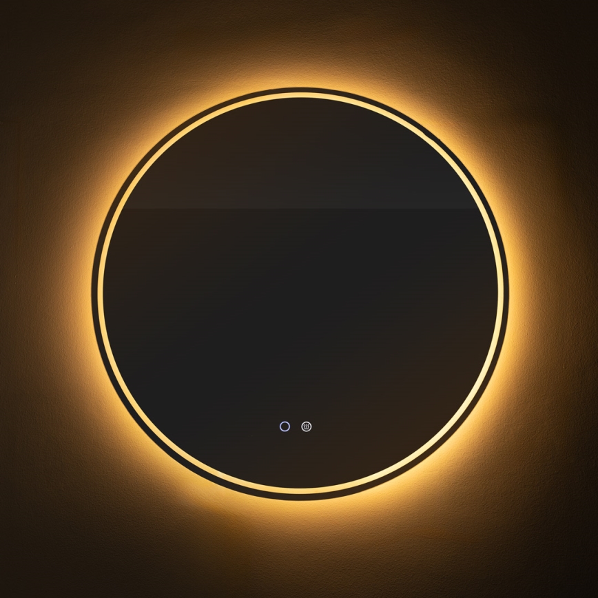Zuma Line - LED Badrum uppvärmd vägg spegel med bakbelysning LED/24W/230V 3000/4000/6000K diameter 80 cm IP44