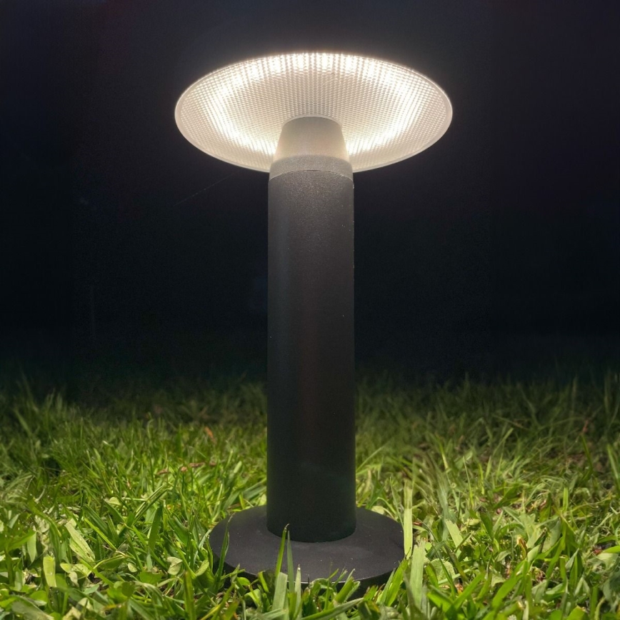 Zuma Line - LED Ljusreglerad solcell uppladdningsbar bordslampa LED/2W/2000 mAh IP44 svart