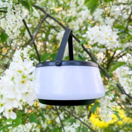 Zuma Line - LED Ljusreglerad solcell uppladdningsbar bordslampa LED/2,2W/2000 mAh IP44 svart